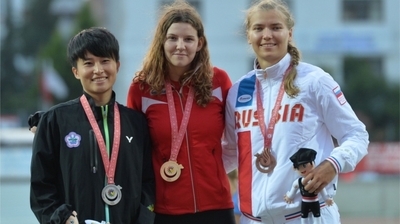 Спортсменка Чувашии Анастасия Мамлина – бронзовый призёр Сурдлимпийских игр в метании копья