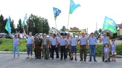 В Моргаушском районе отметили День Воздушно-десантных войск