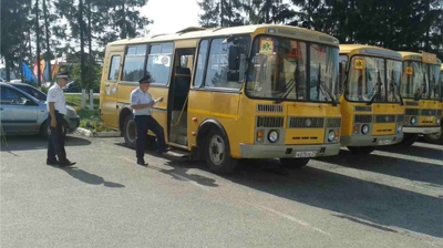 Итоги проверки технического состояния школьных автобусов