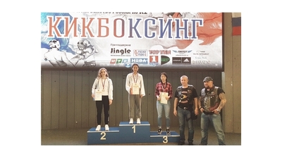 Спортсменка Полина Петухова – серебряный призер чемпионата России по кикбоксингу