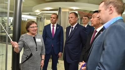 Полпред Президента России в ПФО Игорь Комаров и член Госсовета КНР Ван Юн посетили Чувашский национальный музей