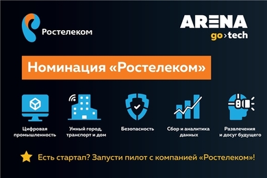 «Ростелеком» ищет стартапы на конкурсе GoTech