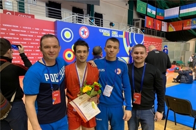 Пять медалей разного достоинства завоевали самбисты Чувашии на чемпионате России в Казани